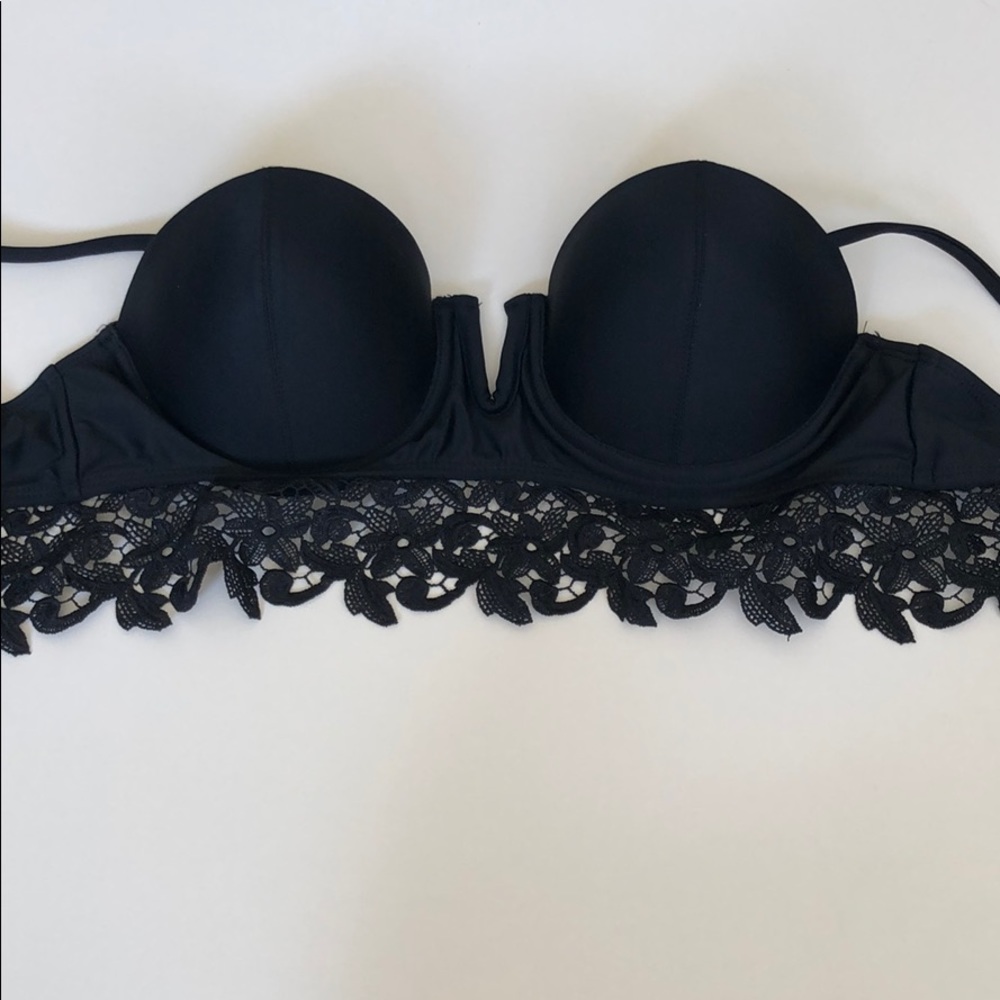 Black Medium bikini top